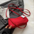 Red Women's Shoulder Bag 2026 New High-End Sensation Underarm Simple Match Commuting Bag Single oulder Handbag Designer Bags
