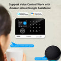 FUERS Tuya Smart  WIFI GSM G03 DIY Alarm System Smart Home Security Alarm System Ant-theft 433Mhz Burgla With Door Motion Sensor