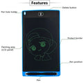 Electronic Drawing Board LCD Screen 8.5 Inch Writing Tablet Digital Graphic Drawing Tablets Electronic Handwriting Pad Board+Pen
