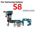 AiinAnt USB Date Charging Dock Board Port Connector Charger Flex Cable For Samsung Galaxy S8 S9 Plus + G950F G955F G960F G965F