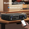 2000W 220-240V  Digital Power Amplifier Audio Karaoke Home Theater Music Center Bluetooth Remote Control FM Microphone Support