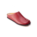 New Genuine Leather Cowhide Women Mules, Split Toe Slip-on Women Slippers,Fashion Flats Women Shoes