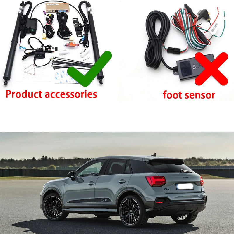 for Audi Q2 SQ2 2016-2025 Automatic Electric Power Liftgate Powered Tailgate Strut Tail Gate Lift System