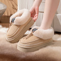 Winter Fluffy Women's Slippers Casual Plush Luxury Designer Woman Shoes Indoor Outdoor Platform Fuzzy Fur Slides Ankle Boot Soft