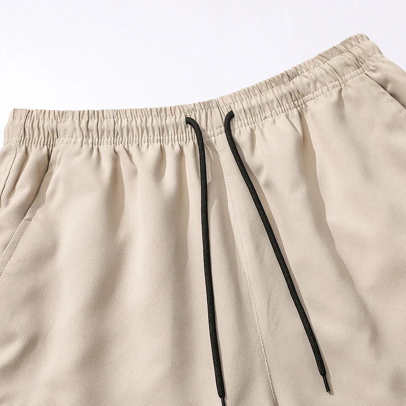 Men's Summer New Cargo Shorts Loose Plus Size Drawstring | SAMAG