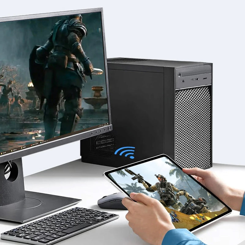 AX900 Driver - Free Wireless Network Card Dual - Band USB 900Mbps 2.4G&5GHz WiFi 6 Adapter for Win 7/10/11 - Visuel 2 | SAMAG