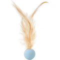 Funny Cat Elastic Ball Toy Interactive Balls Pet Supplies Feather Football Toys Dog Playthings Kitten
