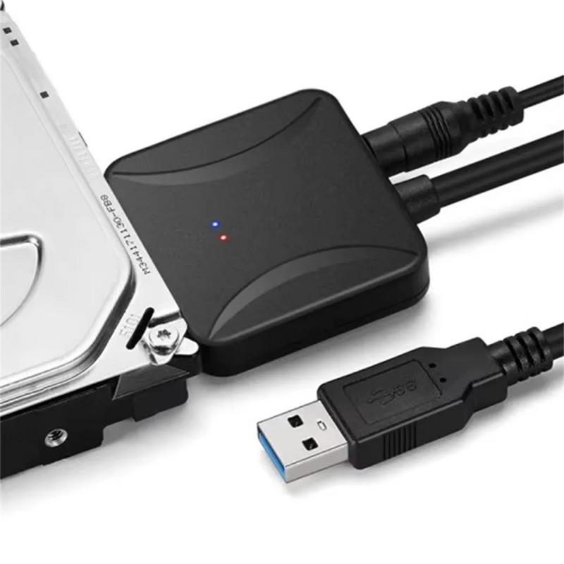New Style For 2.5” 3.5” SATA SSD & HDD Laptop Hard Disk Drive DVD CD-ROM DVD-ROM USB 3.0 to SATA Adapter Converter Cable 5Gbps