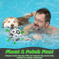 Interactive Dog Soccer Ball, Durable and Tear-Resistant Pet Soccer Ball, Outdoor Retrieval Training Ball for Dogs