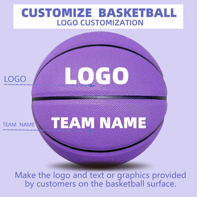 Custom Basketball Ball Standard Size 5/6/7 Indoor Outdoor | SAMAG