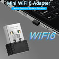 Mini WIFI 6 Adapter 150M/300M Network Card USB Dongle 2.4GHz 802.11AX Signal Reception For PC Laptop - Visuel 2 | SAMAG