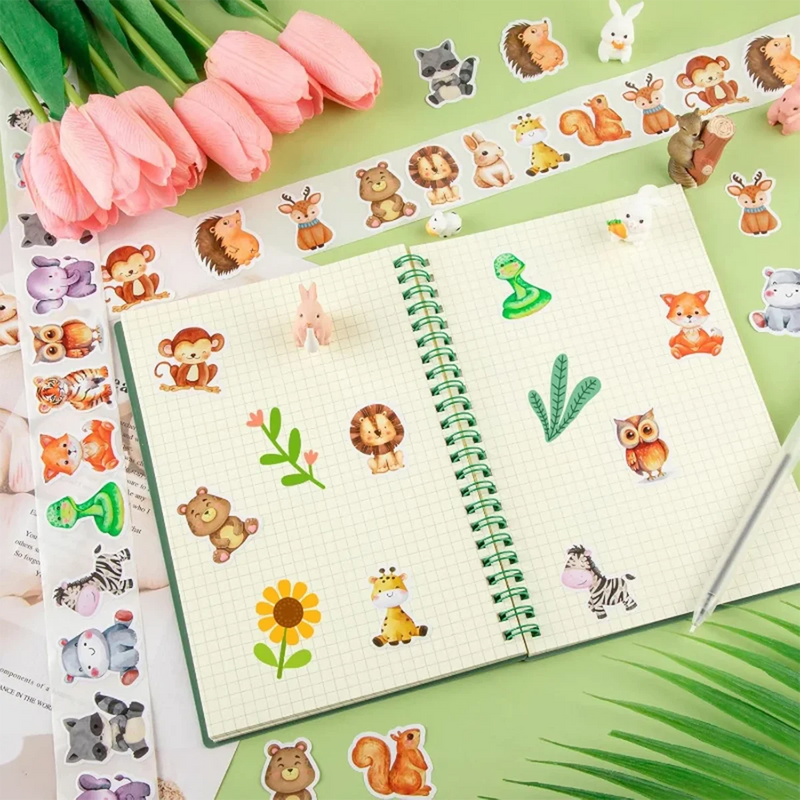 100 - Cute Animal Stickers for Children Cartoon Zoon - View 6 | SAMAG