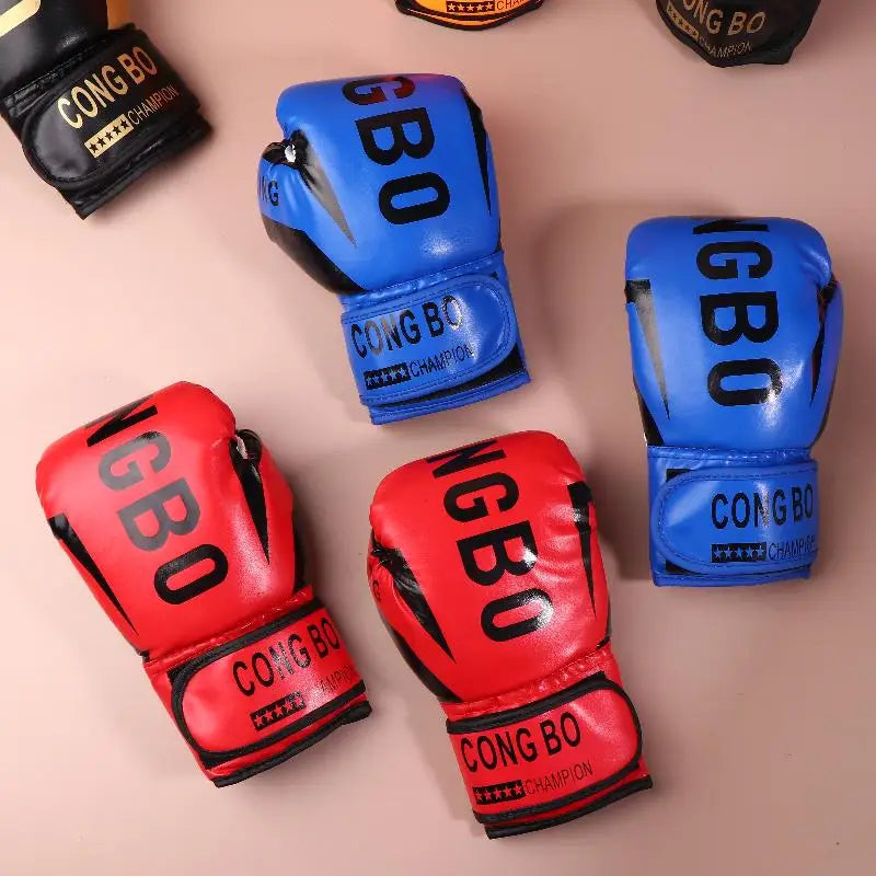 New【Kids 6oz Professional Boxing Training Sparring Gloves - View 3 | SAMAG