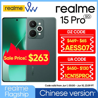 World Premiere] realme 15 Pro 5G Smartphone China | SAMAG