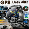 2026New T-RX4 Ultra GPS Smart Watch For Men 6-star GPS Positioning 10ATM Waterproof 850mAh Battery Compass 170+Sports Smartwatch