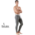Men's Thermal Underwear Pants Winter Thick Fleece Lined Long Johns Warm Leggings Base Layer Bottoms