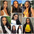 32 Inch Straight Brazilian Virgin Human Hair Bundles Natural Color Unprocessed Human Hair Weft Silky Straight Hair Weave 4 Bundles Hair Extensions For Ladies