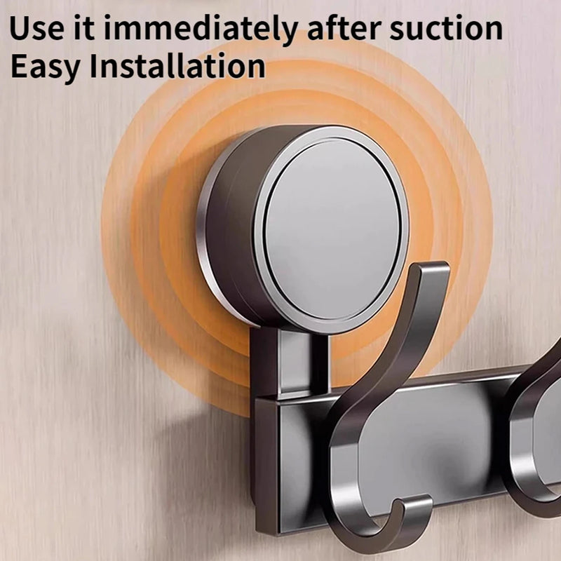 No Drill Wall Mount Door Hooks Suction Cup Robe for Kitchen Bathroom Adhesive Key - View 3 | SAMAG