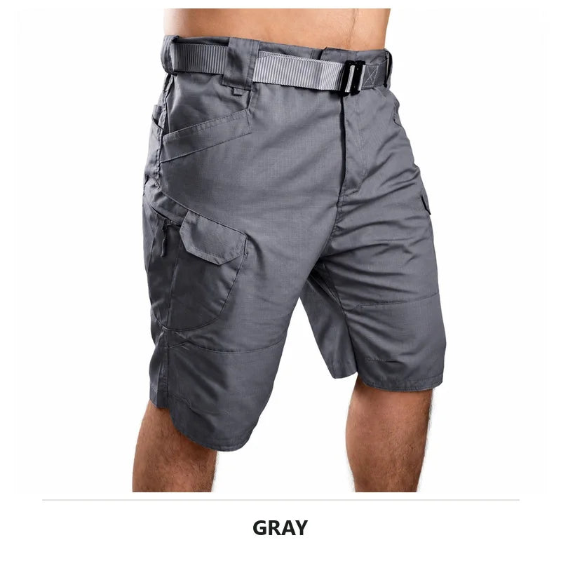 IX7 Men Tactical Cargo Shorts Summer Waterproof | SAMAG