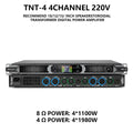 FUHAM TNT-2S/4S Class D Digital Power Amplifier 2200W 8Ω 2/4 Channel Professional Audio DJ Stage Subwoofer Line Array Speaker Am
