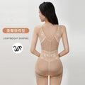 Shapewear One-Piece Fixed Cup Non-Slip Side Breast Slimming Shaping Bodysuit Womens Underwear Women Body Shaper