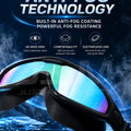 JSJM New Upgraded Adult Swimming Goggles Anti-Fog Wide | SAMAG