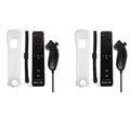 Controllers For Nintendo Wii 2 In 1 Left Right Controller Optional Motion Plus Set Game Remote Control Joystick Wireless Gamepad