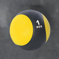 1Pcs 1Kg PU Mini Medicine Ball Nonslip Grip Seamless Design for Home Gym Core Workout Toning Balance Yoga