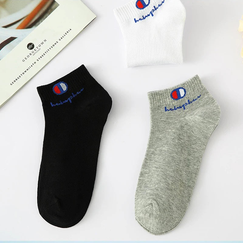 10/20/30 Pairs Ankle Socks Men Women Cotton Brand | SAMAG