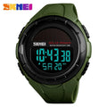 SKMEI 1405 Sport Digital Mens Wristwatches Solar For Power Enviormentally Alarm Male Clock reloj hombre Men Luminous Watches