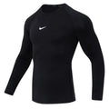 Nike Men's Pro Quick-Dry Compression Shirt Sports T-Shirt Fitness Basketball Pullover Fb7920-010