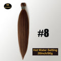 Kanekalon 26inch Hot Water Set Pre Stretched Jumbo Braiding Hair Box Twist Braids Synthetic Hair Extensions For Women Soft Yaki