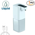 USB Rechargeable Automatic Foaming Soap Dispenser, Touchless Sensor Foam Dispenser 320ml Wall Mount Gift for Home Kitchen