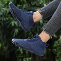 Snow Boots Men Winter Shoes Barefoot Ankle Boots 36-46 Couple Snow Shoes Outdoor Hiking Shoes Fur Warm Plush Boots