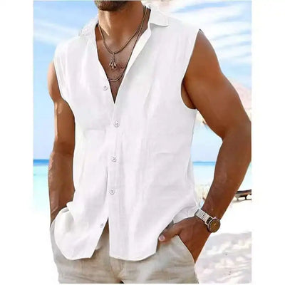 Summer Men's Fitness and Casual Vest, Loose-Fitting | SAMAG