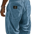 Men's Retro Corduroy Casual Shorts Fashion Solid | SAMAG