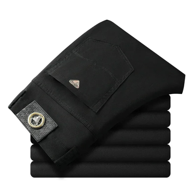 Seven-Color Stretch 97% Cotton and 3% Spandex Jeans Men | SAMAG