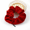 Portable Hidden Safe Sight Secret Hair Tie Storage Case Scrunchie With Zipper Hide Key Cash Jewelry For - View 8 | SAMAG