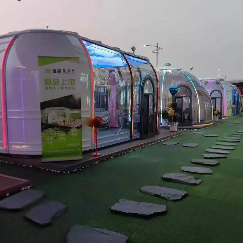 Waterproof Starry Sky Room China Oval Impact Resistance PC Star Bubble Transparent House Starry Sky Room for Hotel and Party
