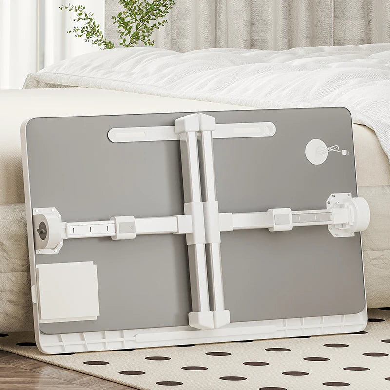 Ai Mu Xianshen Laptop Desk Foldable Bed Table Adjustable Computer Desk Office Children's Study Desk Bedroom Living Room Desk