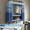 Folding Steel Frame Wardrobe Installation - Free Open Closet Durable and Economic Storage Cabinet for - View 29 | SAMAG