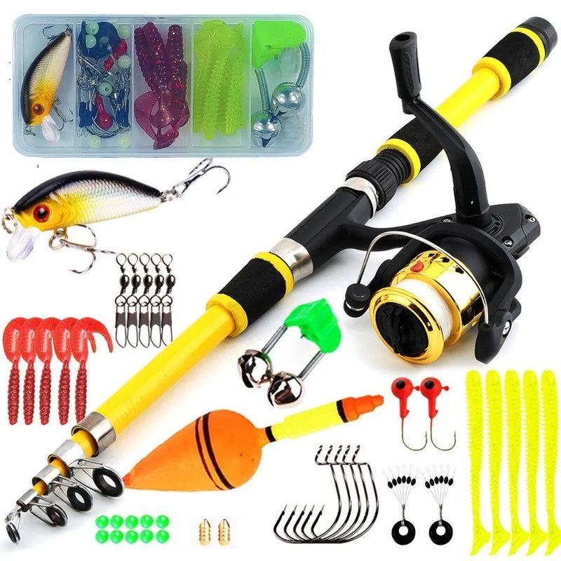 1.8M Length Spinning Fishing Rod 5.2:1 Gear Ratio 3BB - View 8 | SAMAG