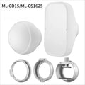 Lapgood ML-CD15 ML-CS1625 Diffuser Dome Kit with 3 Adapters for Photography Light Flash Studio Photography Portrait Live Stream