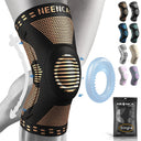 NEENCA Copper Knee Brace Support with Patella Gel Pad