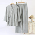 Sleepwear Men's Pajamas and Robes Male Couple's Set Pure Oversized Home Wear Spring Autumn Pajama 2pcs