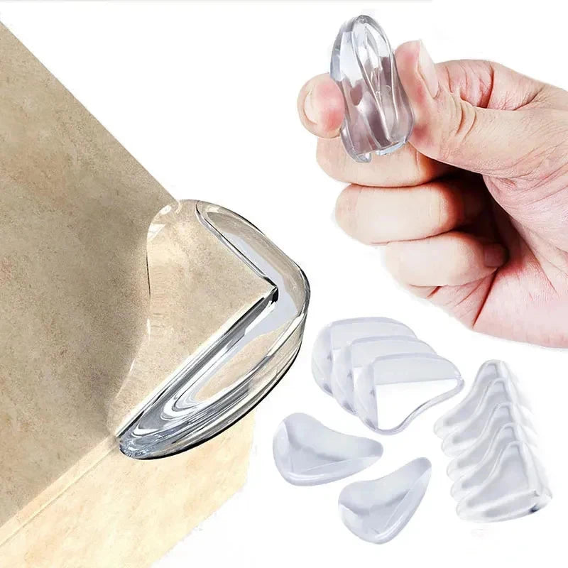 1-6pcs Table Corner Protector, Edge Sticker, Glass Corner Furniture, Silicone Corner Protector, Table Anti-Collision