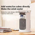 Midea Mute Desktop USB Mini Portable Air Conditioner Fan Room Home Camp Humidifier Water Mist Cooling Fan Night Lamp Air Cooler
