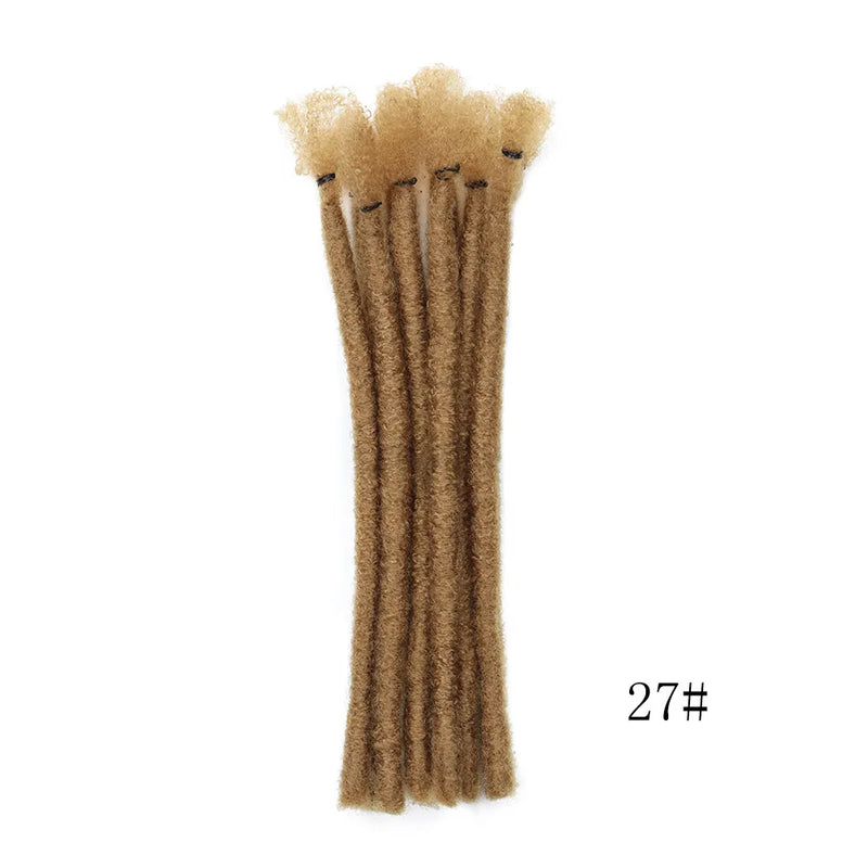 Dreadlocks Synthetic Extensions 8 Inch 10 Strands  Loc Dreads Extensions Crochet  Fashion Hip-hop  Style Natural Braiding Hair