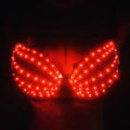 LED Glowing Bra Top Christmas Party Club Wear Rave Dance Costume Electronic Light Up Festival Outfit Tech Futuristic Bar Show
