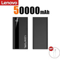 Lenovo 500000mAh 3C High Capacity PowerBank 120W Super Fast Charging Digital Display Portable External Battery For Xiaomi iPhone